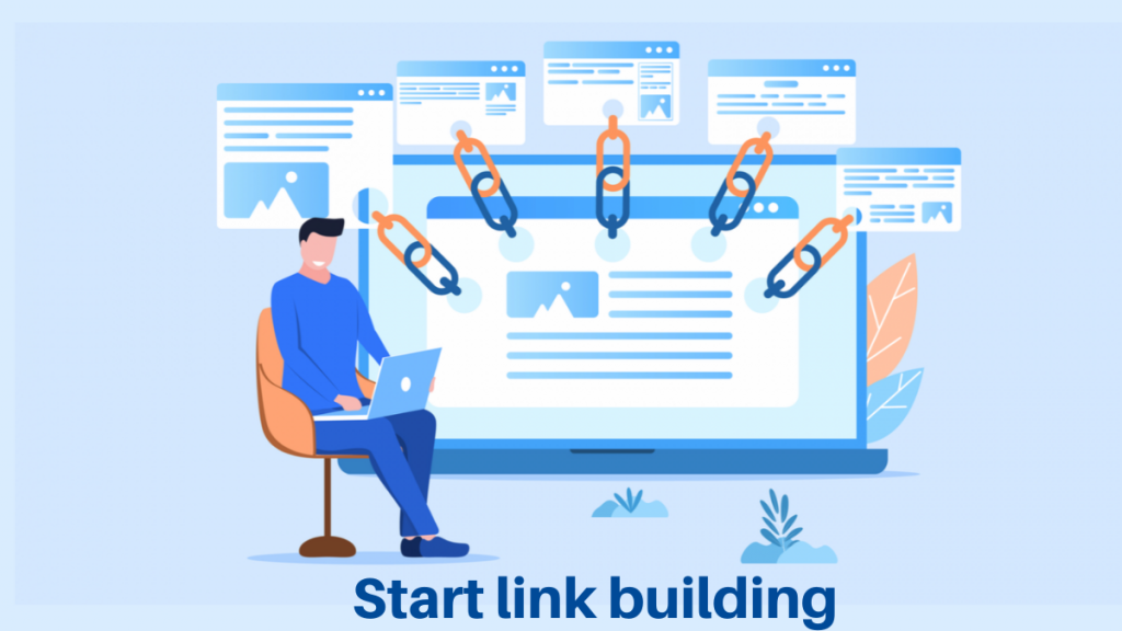 Start link building