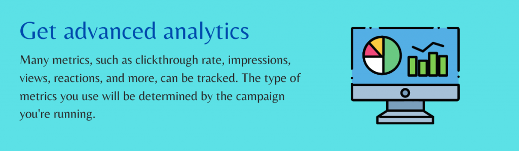 Get advanced analytics