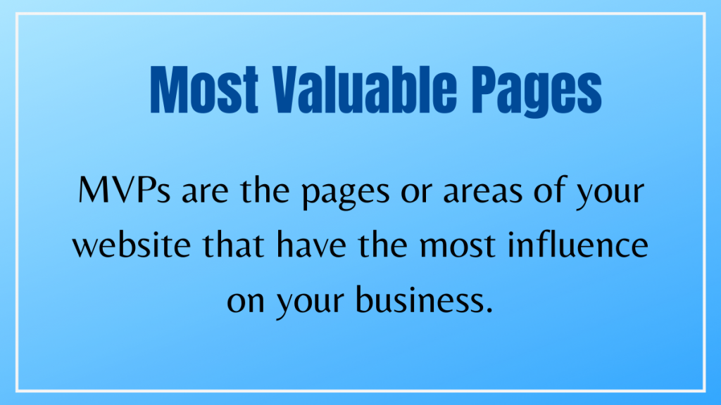 Most Valuable Pages