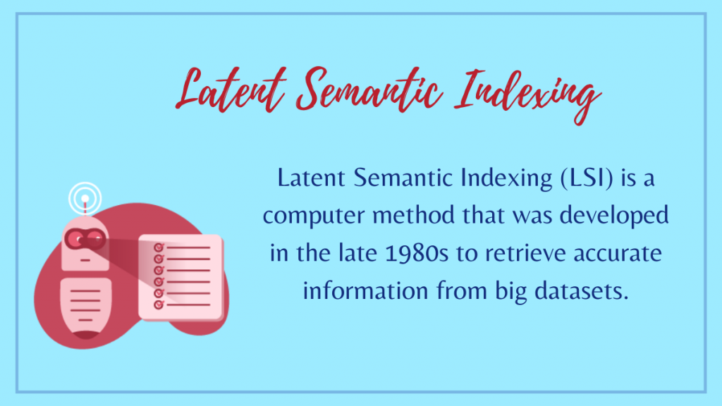 What is Latent Semantic Indexing