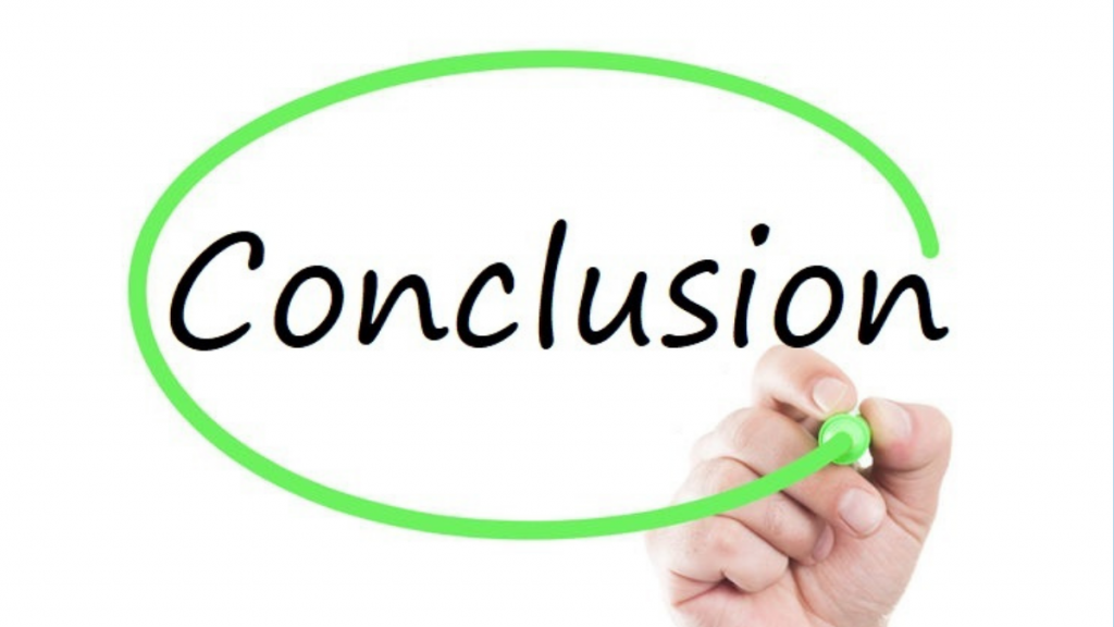 conclusion