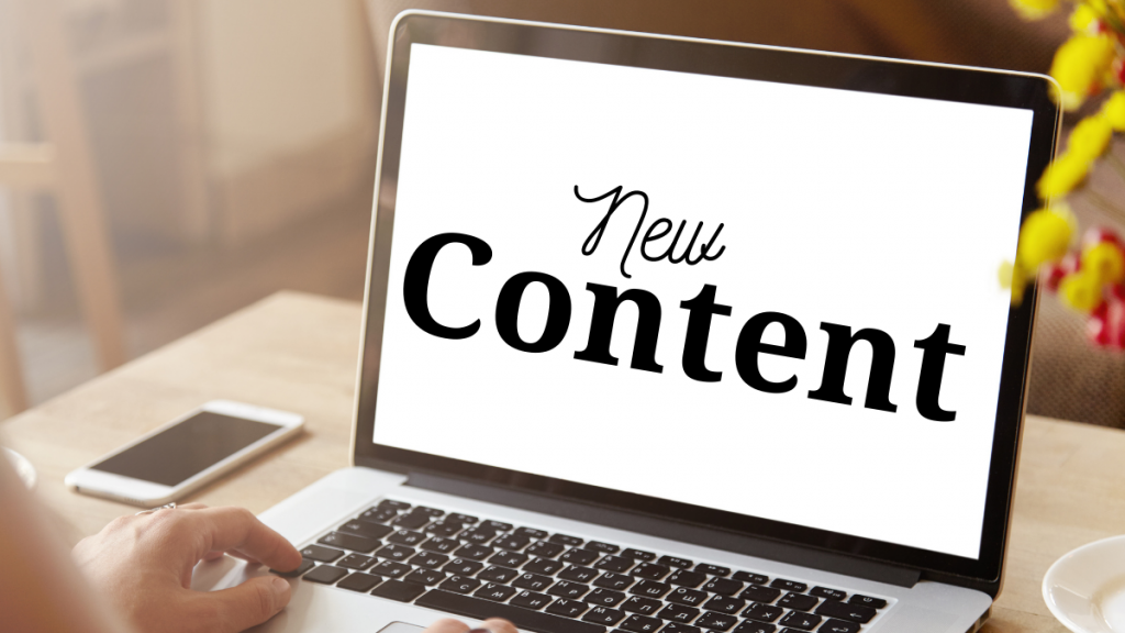 new content