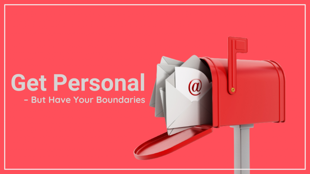 get personal
