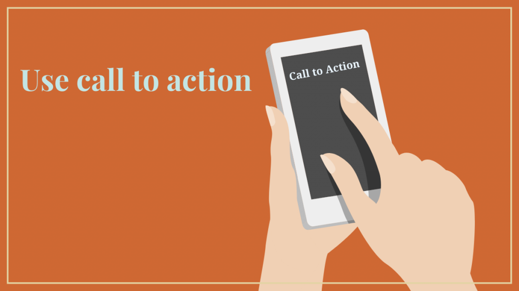 use call to action