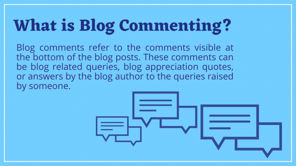 What is Blog Commenting