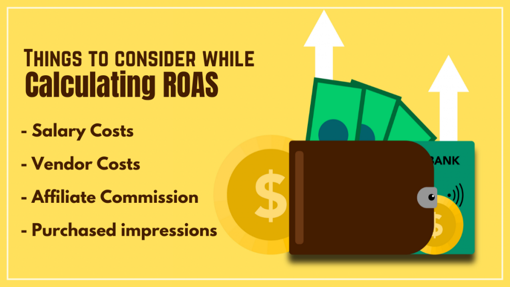 Things to consider while calculating ROAS