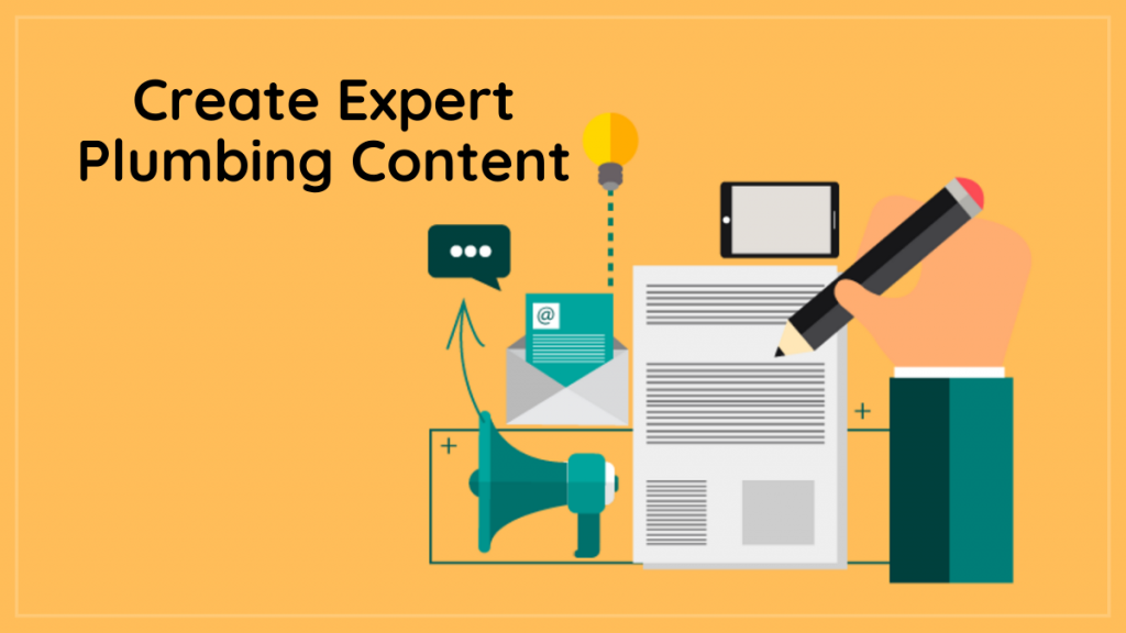 Create expert plumbing content
