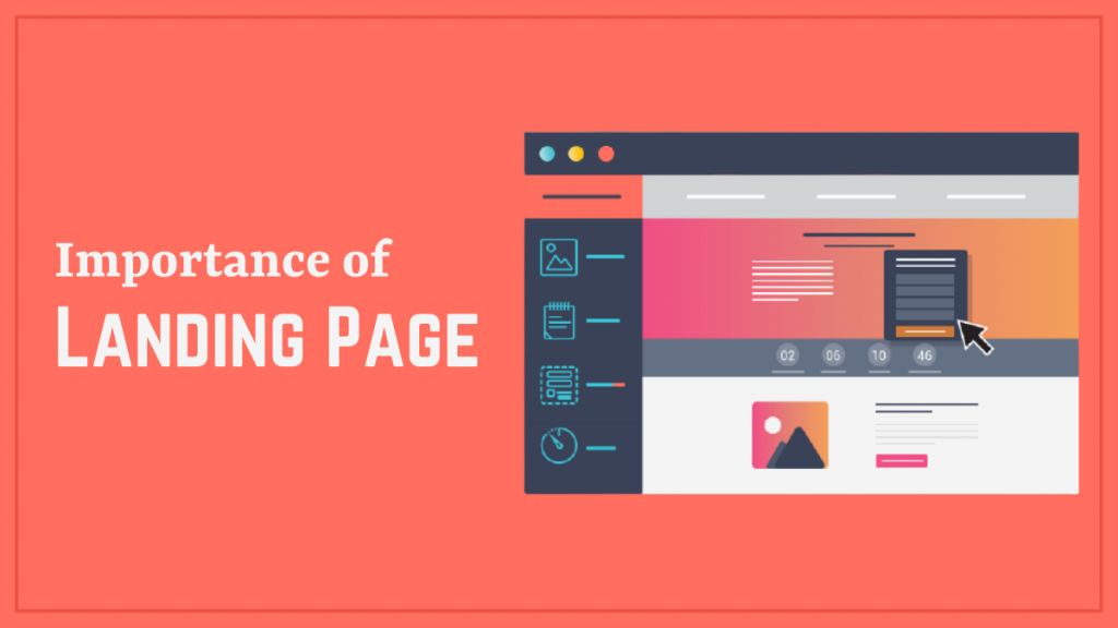 Importance of landing page