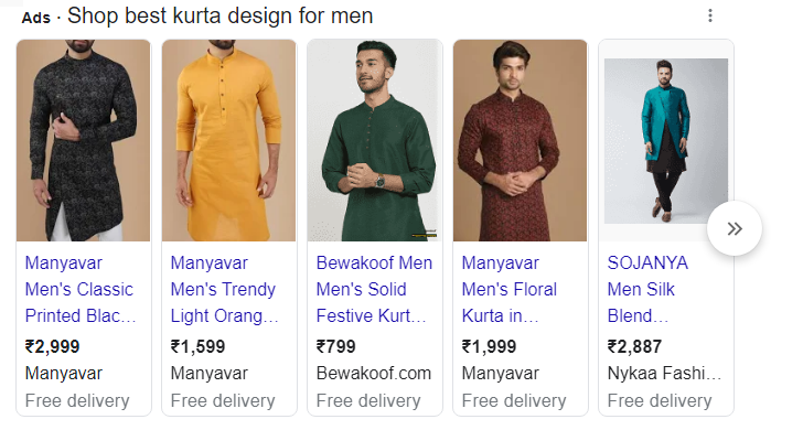 shopping ads
