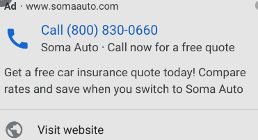 call ads