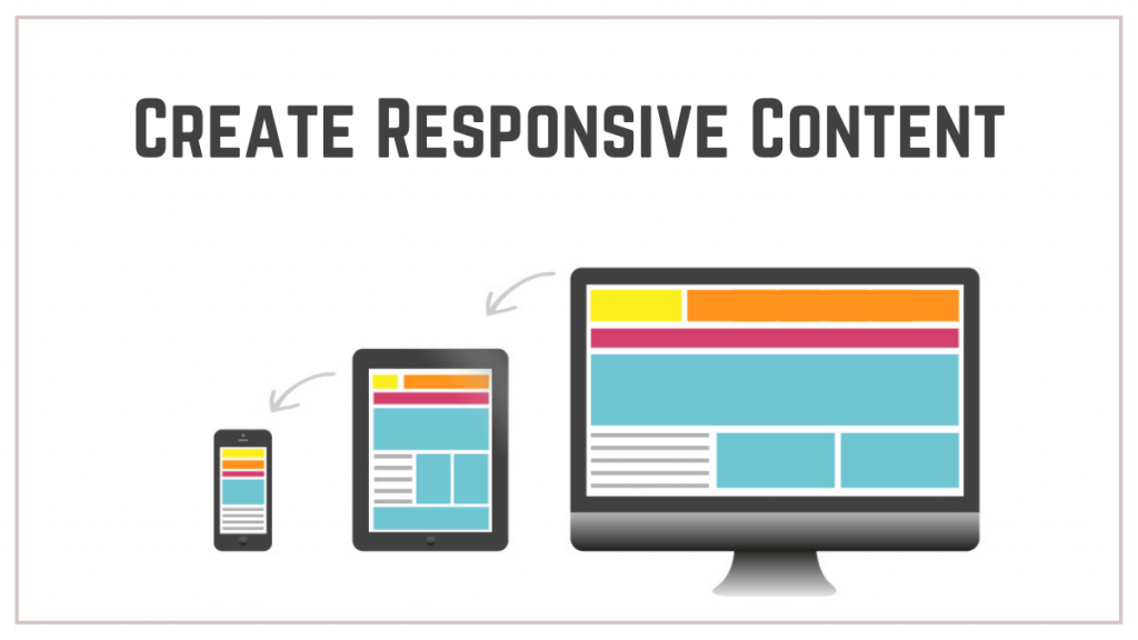 Create responsive content