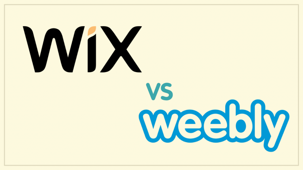 Wix vs Weebly