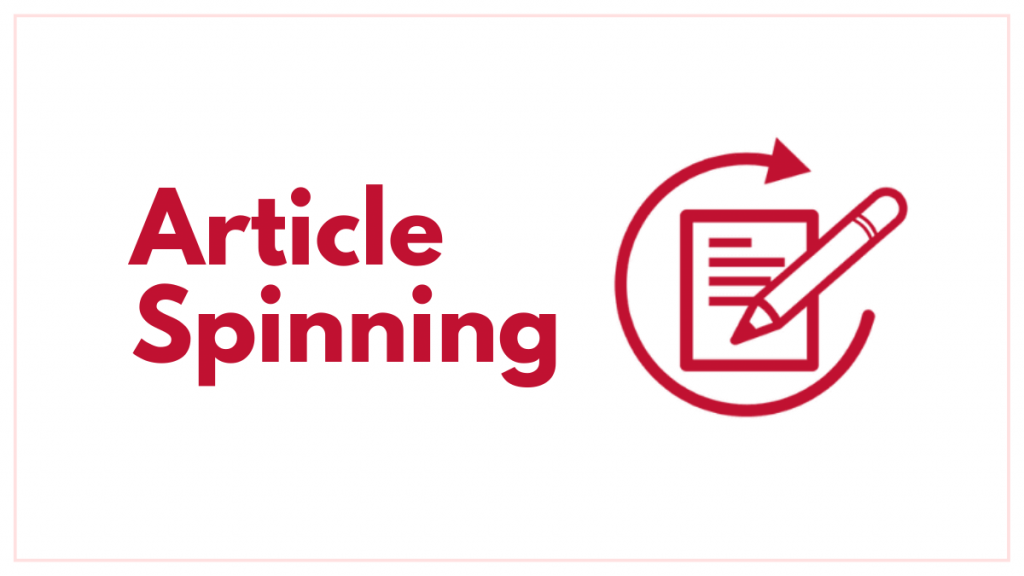 Article Spinning