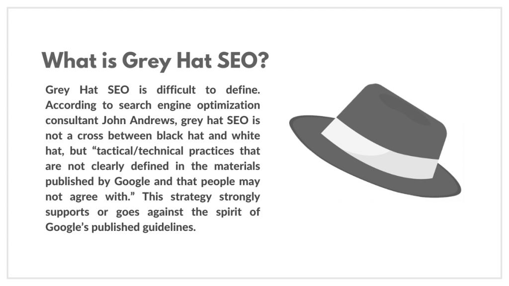 What is Grey Hat SEO?