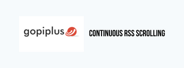 Continuous RSS Scrolling