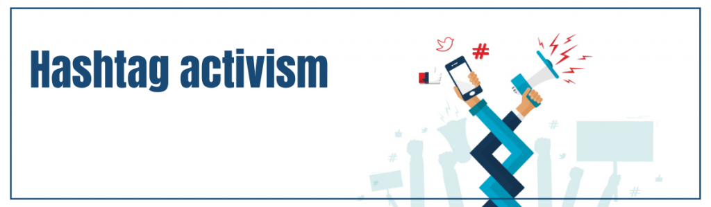 Hashtag activism