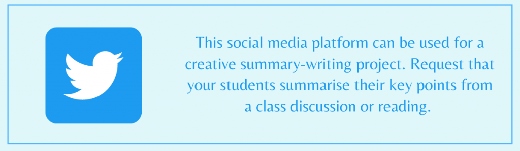 Twitter summaries