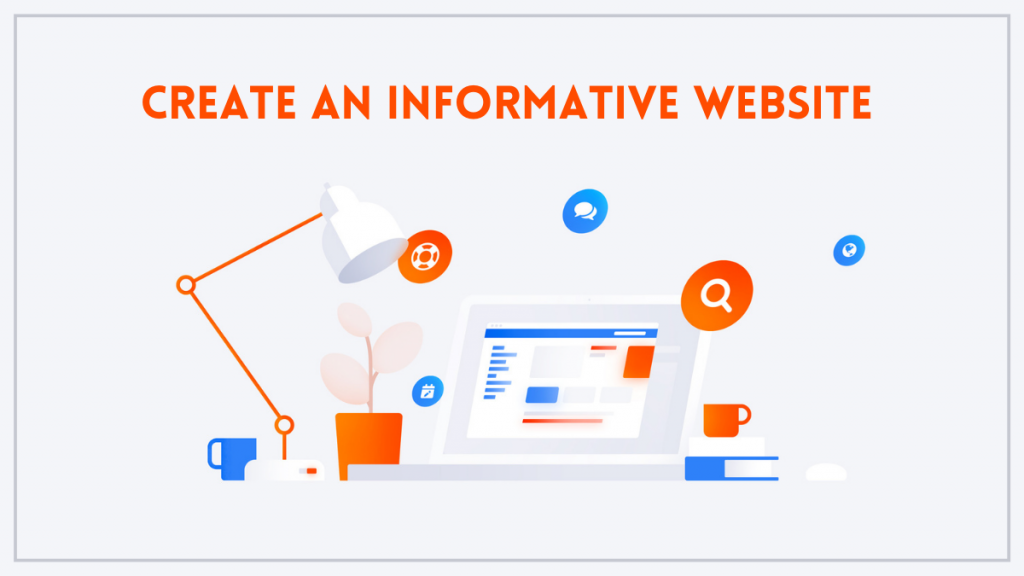 Create an informative website