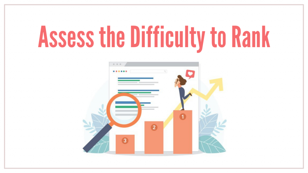 Assess the difficulty to rank
