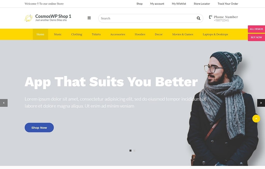 CosmosWP – Multipurpose WordPress Theme