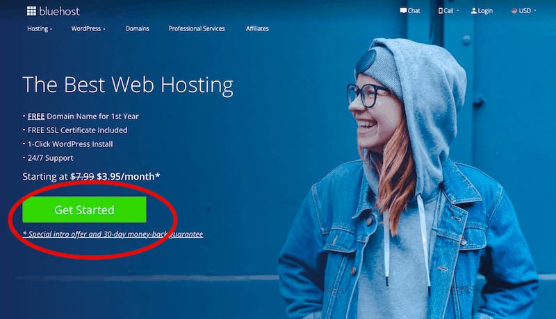 Bluehost 開始寫博客