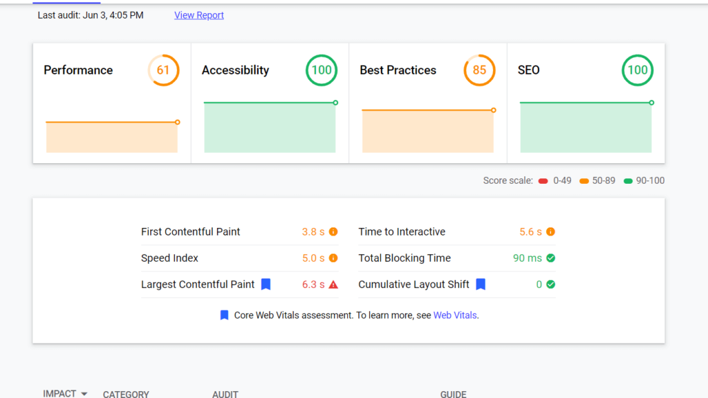 Genesis Framework Web.Measure