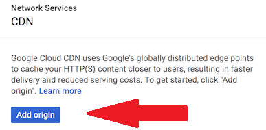 将源添加到 Google Cloud CDN