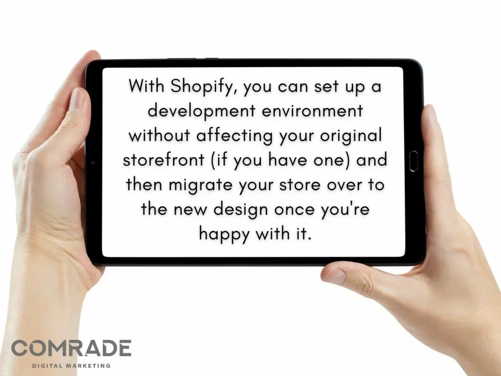 Środowisko programistyczne z Shopify