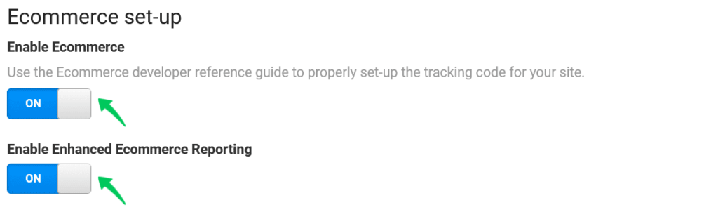 Google Analytics comută raportarea comerțului electronic