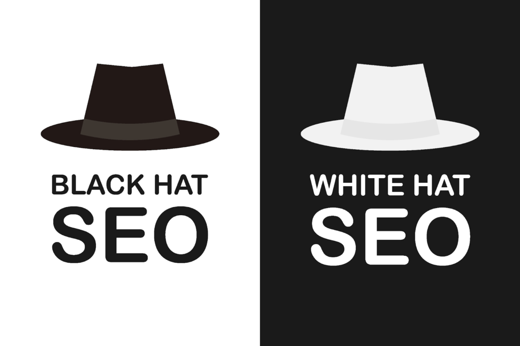 Черная шляпа и белая шляпа SEO методы