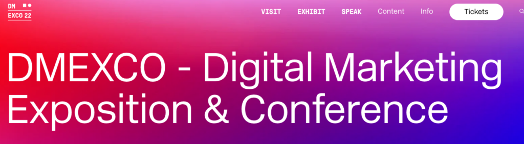 DMEXCO - 2022 年数字营销博览会和 Sonference