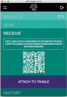 Portfel GUI IOTA