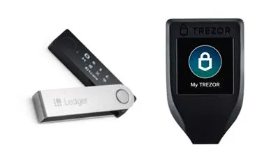 Trezor vs. Ledger-Display