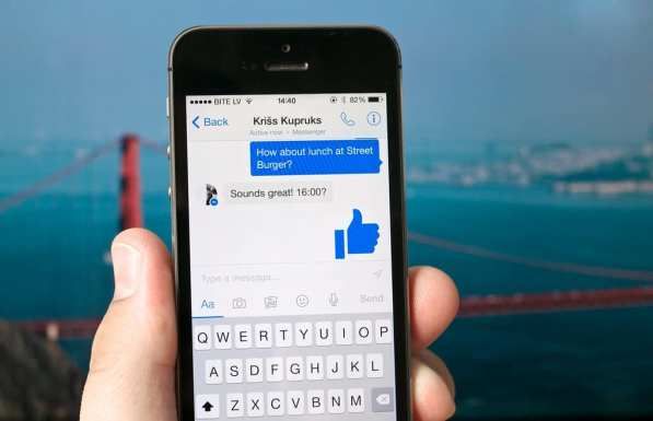 แอพ Facebook Messenger สำหรับส่งข้อความส่วนตัวบนแอพมือถือ
