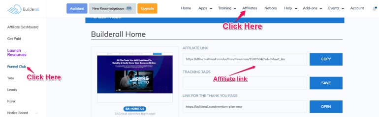 如何加入builderall affilaite计划