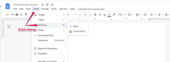 Cara membalik gambar di Google Doc