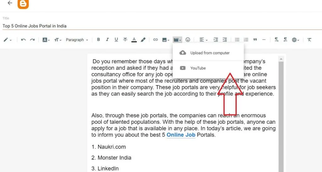 Como criar um blog no Blogspot do Google Blogger? 17 video for blogger post