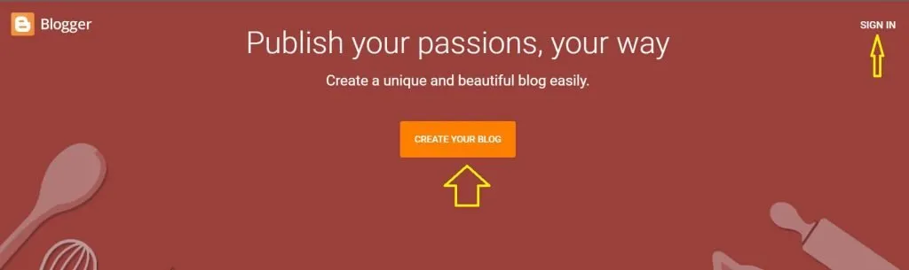 Como criar um blog no Blogspot do Google Blogger? 4 blooger-home