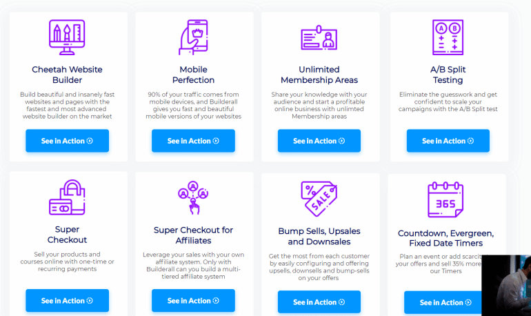 Builderall Web sitesi oluşturucu