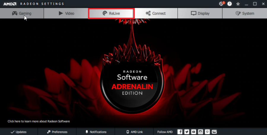 AMD Radeon Yeniden Canlı