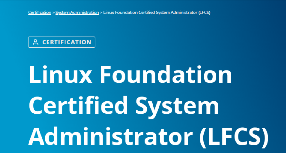 sertifikasi linux