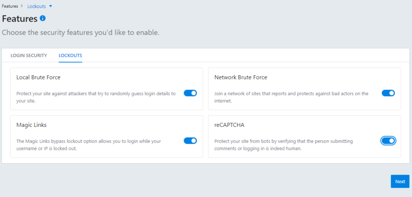 Verrouillages iThemes Security Pro