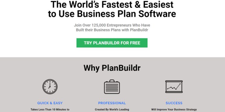 Sito Web Planbuildr