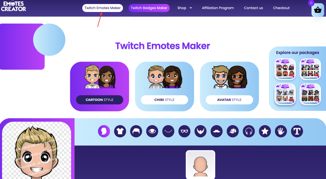 buka emotescreator
