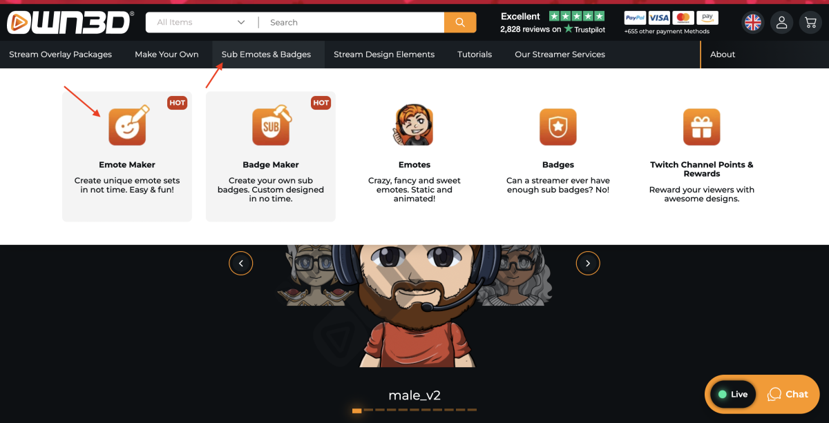 kunjungi situs web 3D sendiri