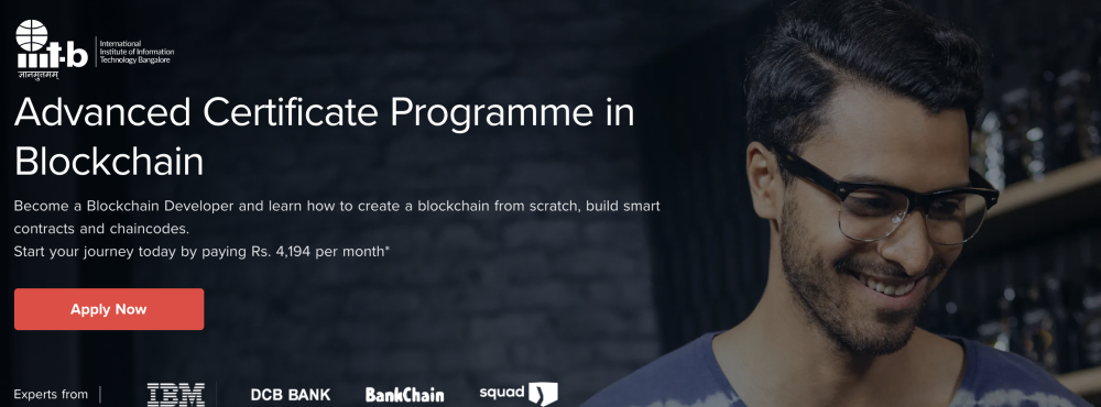 programa de certificado avanzado en blockchain