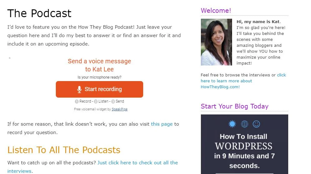 Cómo bloguean Podcast