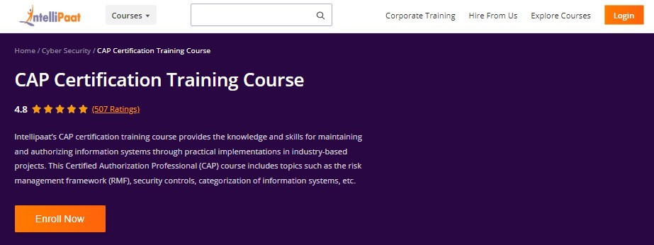 curso de capacitacion para certificacion cap - intellipaat
