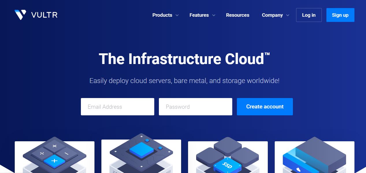 vultr.com 主頁