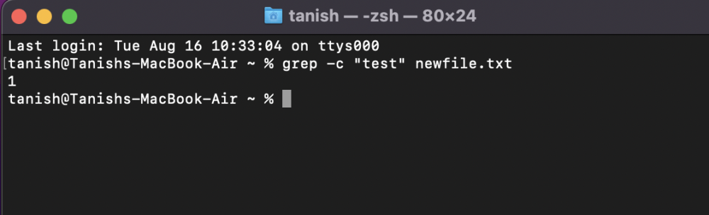 grep 命令